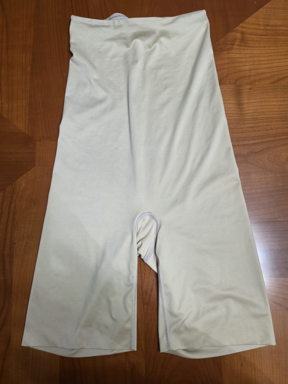 SPANX Nude High-Waist Shaping Shorts